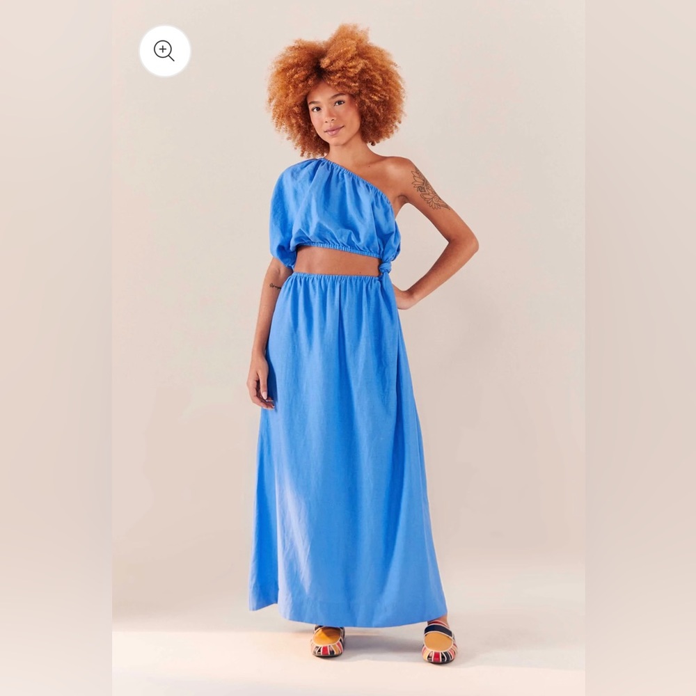 NWT GORGEOUS Linen FARM Rio Maxi Dress!!!